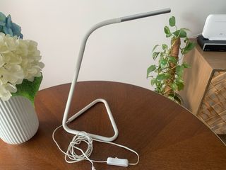 Lámpara LED tubo metálico blancos