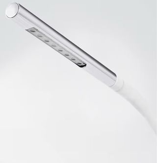 Lámpara LED tubo metálico blancos