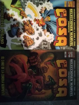 SELECCIONES MARVEL LA COSA 2 TOMOS