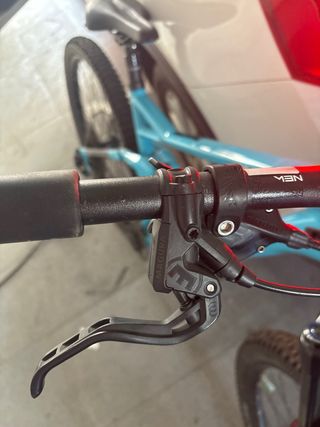 Bicicleta Cube Mtb Azul