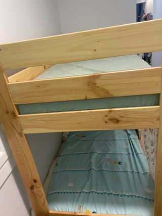 Triple Litera madera 80x180cm