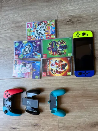 Nintendo Switch V1 HAC-001 Azul/Rojo