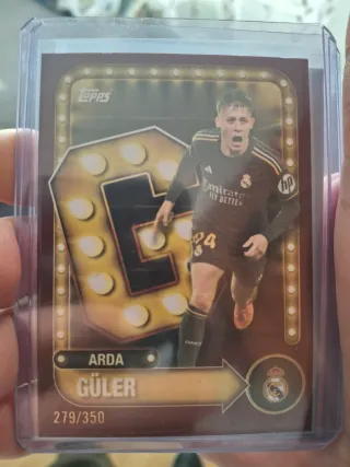 Cromo Arda Güler 279/350 Topps