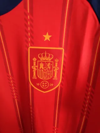 Camiseta España Fútbol Talla L Mundial 2026
