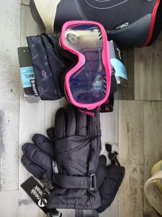 Equipo completo snowboard mujer