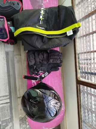 Equipo completo snowboard mujer