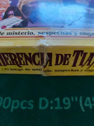 La Herencia de Tía Ágata MB Juego de Mesa