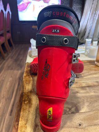 Botas de esquí Salomon rojas