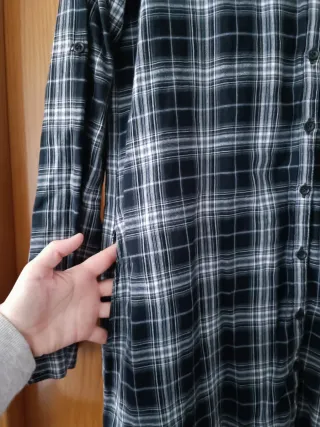 Sobrecamisa Zara cuadros