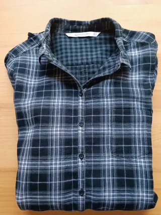 Sobrecamisa Zara cuadros
