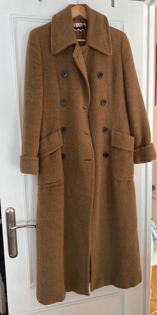 Abrigo Valentino Garavani Lana Vintage Marrón