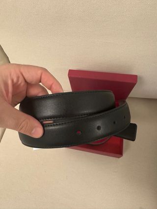 Cinturón Ferragamo 115cm Oro y Plata