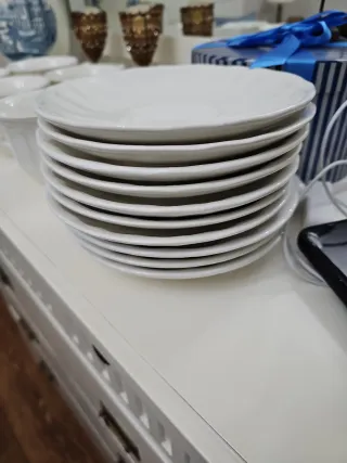 8 Tazas Desayuno San Claudio con Plato.