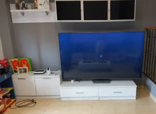 Mueble Composición Negro y Blanco