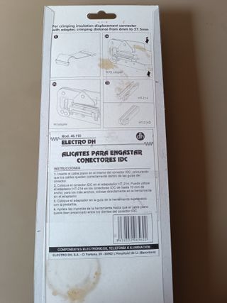 Alicates Engaste IDC 9 1/2 Hanlong Tools