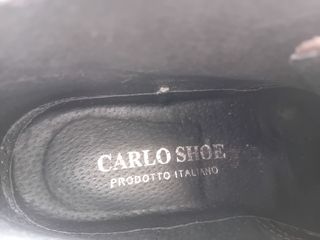 Scarpe polacchine marroni donna 37 Carlo Shoe ITA