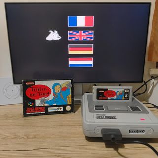 TinTin Nel Tibet – Nintendo SNES – PAL EUR ITA