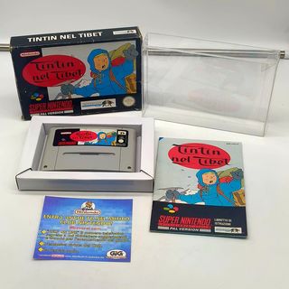 TinTin Nel Tibet – Nintendo SNES – PAL EUR ITA