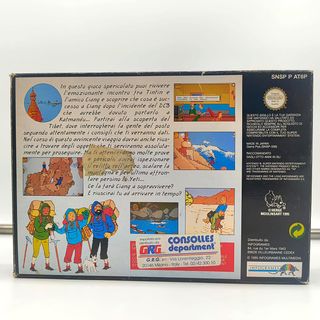 TinTin Nel Tibet – Nintendo SNES – PAL EUR ITA
