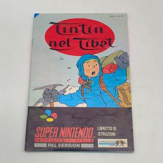 TinTin Nel Tibet – Nintendo SNES – PAL EUR ITA