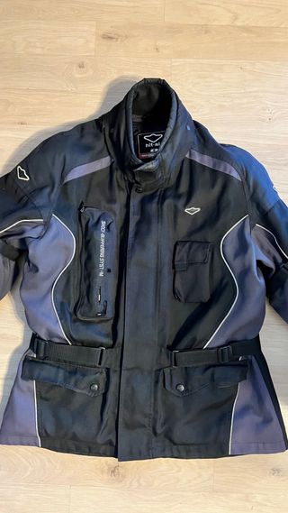 Chaqueta Moto Hombre Negra