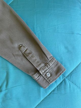 Sobrecamisa H&M Beige/Marrón Talla S