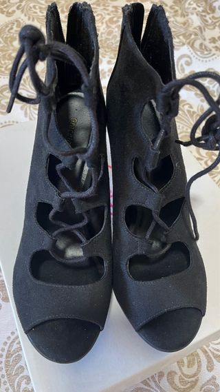 Sandalias de tacón Graceland negras