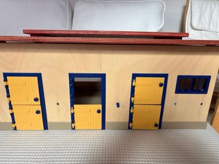 Establo, Coche y Remolque Caballos Schleich