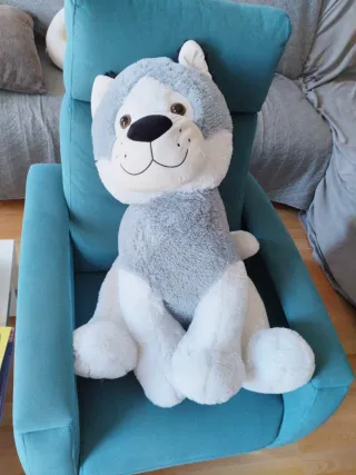 Peluche perro Husky Grande