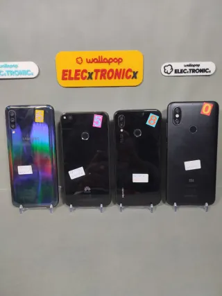 Samsung A50, P8 lite, Huawei P20 lite y Xiaomi mi
