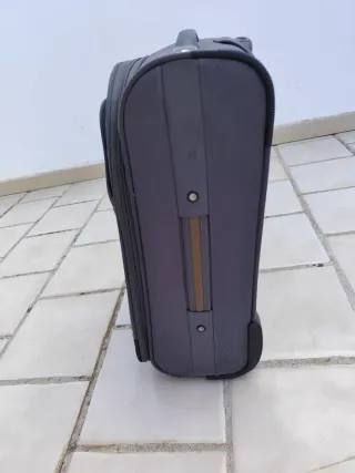 Maleta trolley de viaje gris
