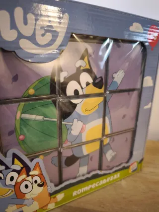 Puzzle 9 cubos Bluey
