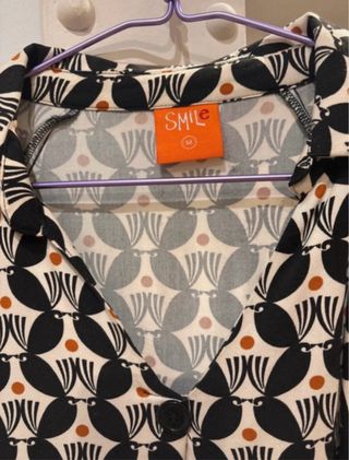Camisa Smile manga larga talla M