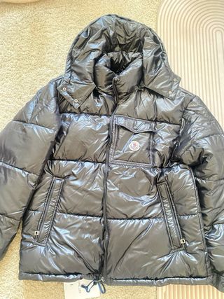 Plumífero Moncler Mujer Negro Talla L Nuevo