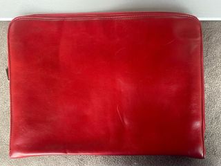 Portadocumentos Piel Rojo Ruano