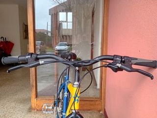 Bicicleta BTT Bike Azul y Amarilla