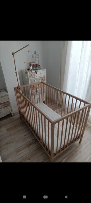 Cuna Ikea + Colchón Pigü Kids