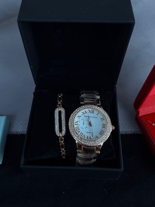 Reloj Michael Kors Dorado y Blanco