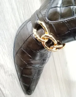 Botines tacón piel Joni