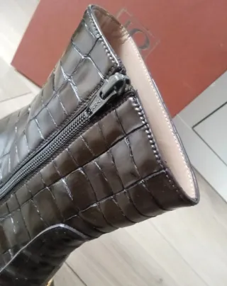 Botines tacón piel Joni