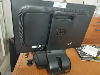 Monitor HP Negro/Plateado