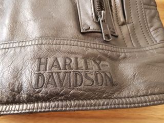 Cazadora Piel Harley Davidson Hombre Talla L
