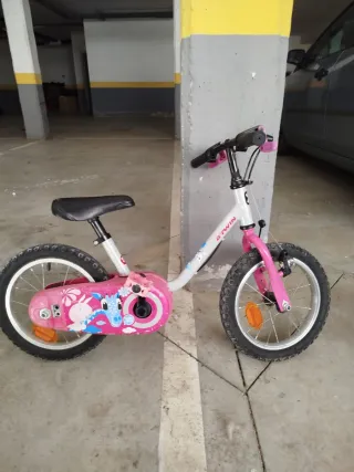 Bici infantil BTWIN rosa