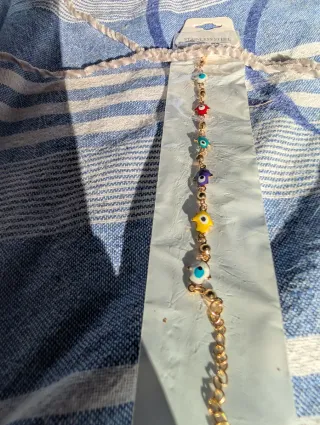 Pulsera Ojo Turco Acero Inoxidable