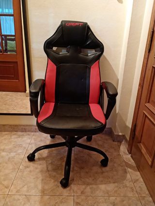 Silla Gaming Drift Negra y Roja