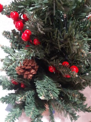 DOS (2) Árboles de navidad artificial luz LED