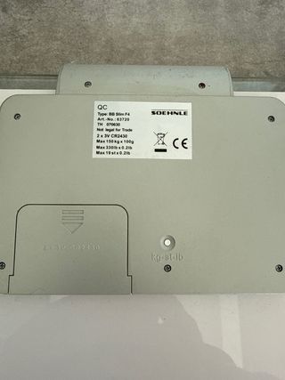 Báscula de cristal Soehnle