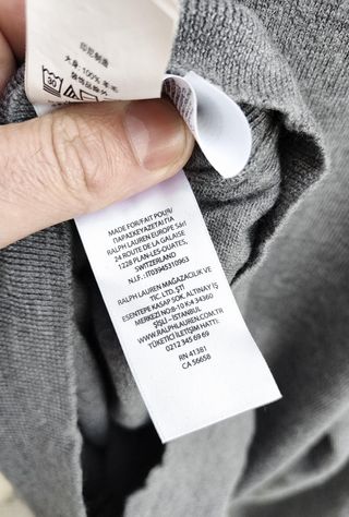 Polo Ralph Lauren Girocollo Grigio Maglione Uomo