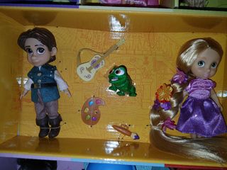 Disney Animators Bambole Rapunzel e Flynn