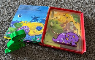 Bimbi libro con le pagine che crescono! Dinosauri